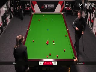 斯诺克西安大奖赛资格赛（128进64轮次） 吴宜泽5-4弗洛里安·努斯勒（朱峰立） 20250901