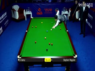 2025斯诺克武汉公开赛16进8 斯佳辉5-2斯蒂芬·马奎尔 20250827