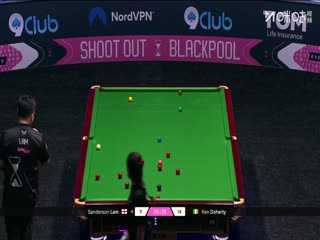 斯诺克单局限时赛64进32 林杉峰51-41肯·达赫迪（乔迁） 20251212