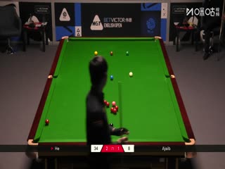 2025斯诺克英格兰公开赛 贺国强4-3法拉赫·阿贾布 20250915
