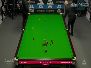 斯诺克威尔士公开赛32进16 阿里·卡特4-2侯赛因·瓦菲  20250213