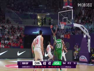 男篮亚洲杯 中国VS沙特阿拉伯 20250805