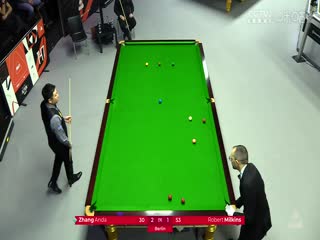斯诺克德国大师赛32进16 张安达5-2罗伯特·米尔金斯  20250130