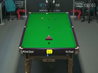 斯诺克 罗里·麦克劳德0-4艾哈迈德·埃尔赛义德 20231022