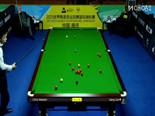 2025斯诺克国际锦标赛延期资格赛第一轮 江俊2-6克里斯·沃克林 20251102