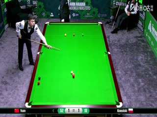 2025斯诺克沙特大师赛第三轮（80进48） 袁思俊4-1安东尼·科瓦尔斯基 20250811