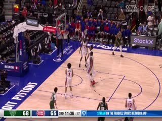 NBA常规赛 雄鹿VS活塞 20250412