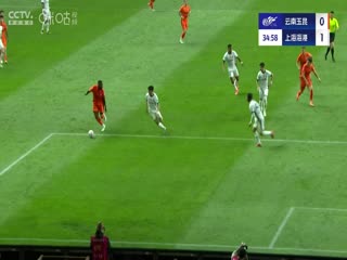 中超联赛 云南玉昆VS上海海港 20250425