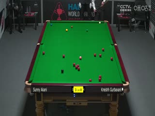 斯诺克世锦赛资格赛128进96 阿卡尼·宋沙瓦5-2克雷什·古尔巴克萨尼（第一阶段） 20250407