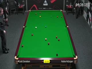 斯诺克西安大奖赛资格赛（128进64轮次） 斯科特·唐纳森5-1罗比·麦圭根 20250903