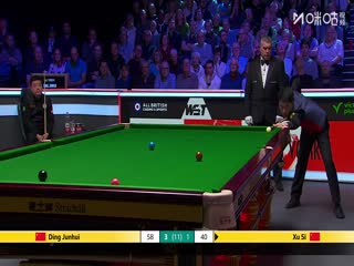2025斯诺克英锦赛32进16 丁俊晖6-4徐思 20251201