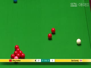 24-25赛季斯诺克世锦赛第一轮 丁俊晖10-7扎克·苏尔蒂（第二阶段） 20250422
