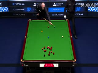 2025斯诺克英格兰公开赛 大卫·格雷斯4-0若纳斯·卢斯 20250911