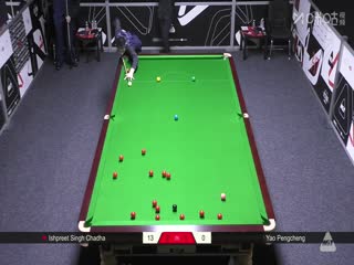 2025斯诺克武汉公开赛资格赛 伊什普利特·辛格·查达5-1姚朋成 20250622