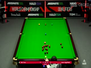 斯诺克世锦赛资格赛128进96及96进64 白雨露3-10利亚姆·海菲尔德（第二阶段） 20250409