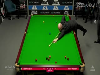 斯诺克威尔士公开赛64进32 马修·塞尔特4-0里奇·沃顿  20250211