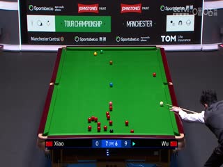 斯诺克巡回锦标赛12进8 肖国栋10-8吴宜泽（第二阶段） 20250402