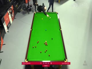 斯诺克德国大师赛64进32 艾利奥特·斯莱瑟5-1吕昊天 20250129