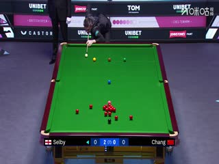 2025斯诺克英国公开赛16进8 常冰玉0-4马克·塞尔比 20250926