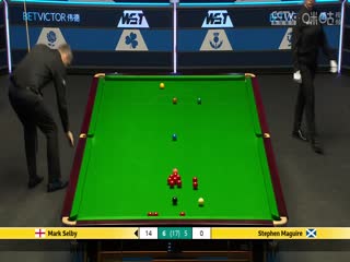 斯诺克威尔士公开赛决赛 马克·塞尔比9-6斯蒂芬·马奎尔  20250217