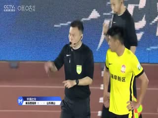 中超联赛 青岛西海岸VS山东泰山 20250415