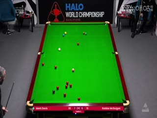 斯诺克世锦赛资格赛96进64 马克·戴维斯10-7罗比·麦圭根（第二阶段） 20250410