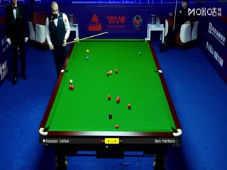 2025斯诺克武汉公开赛64进32 侯赛因·瓦菲5-1本·默滕斯 20250825