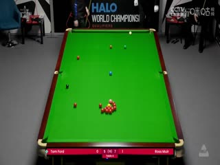 斯诺克世锦赛资格赛64进32 汤姆·福德7-10罗斯·缪尔（第二阶段） 20250413